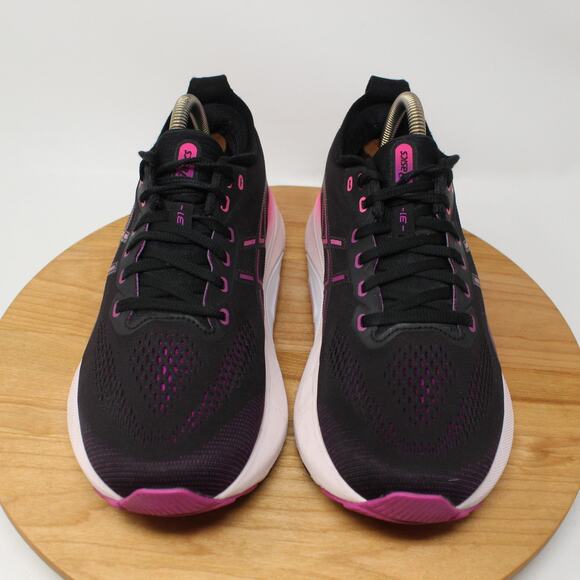 Asics Shoes Womens 9.5 Gel Kayano 30 Running Sneakers Black Pink Gym Athleisure - Picture 2 of 11
